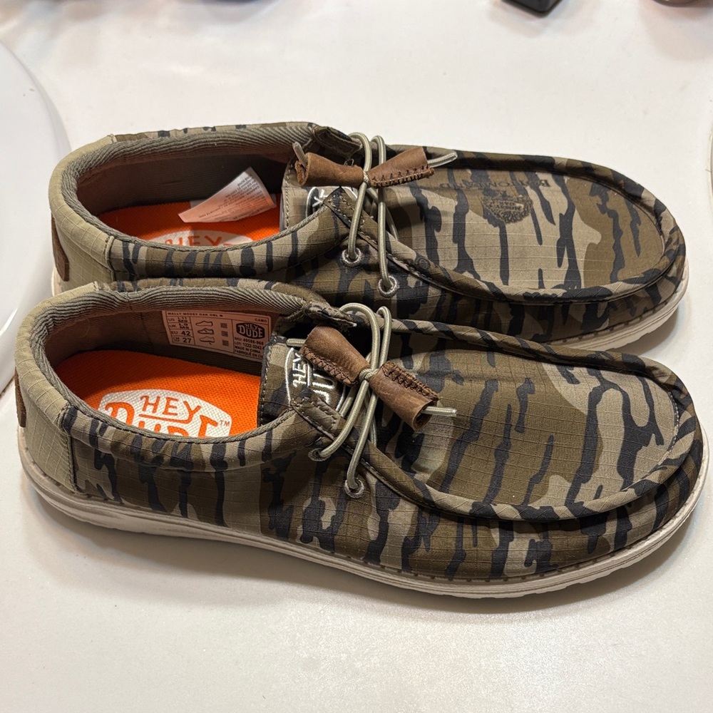 Hey Dude Men's Camouflage Slip-On Loafers